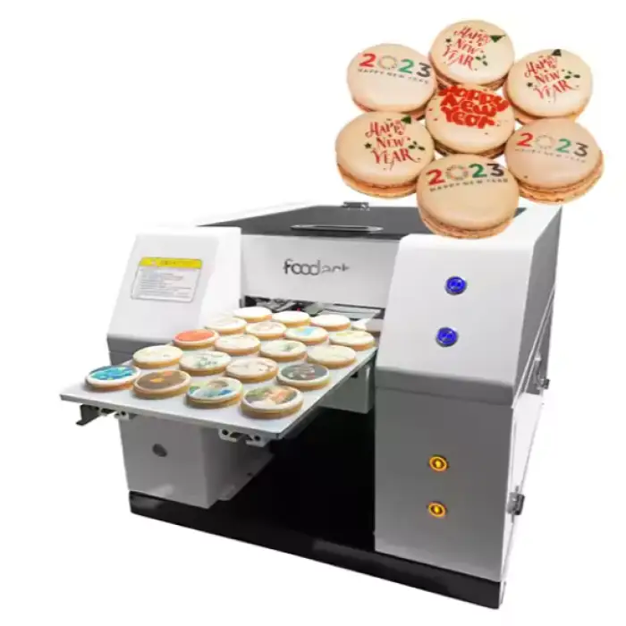 Digital Edible Sugar Paper Printer for Chocolate Cookies and More