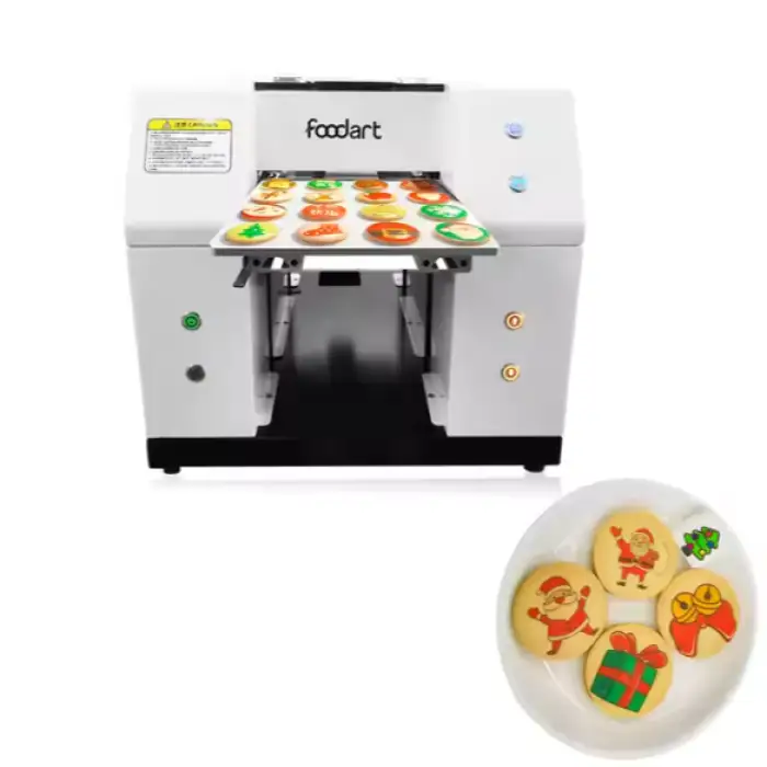 Digital Edible Sugar Paper Printer for Chocolate Cookies and More