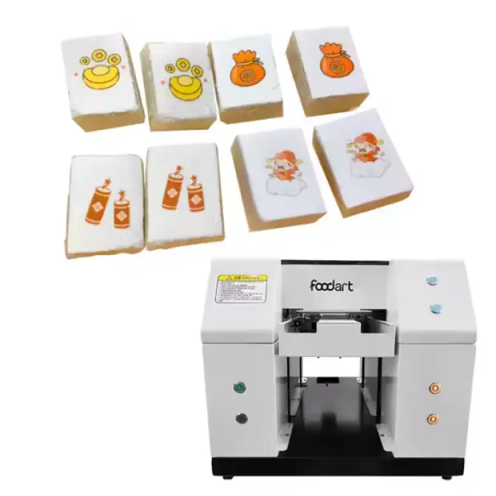 Digital Edible Sugar Paper Printer for Chocolate Cookies and More