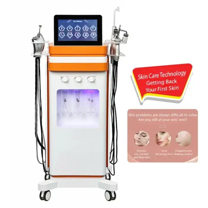 4 in 1 Diamond Microdermabrasion Machine Facial Care Salon Equipment for Personal Home Use with Diamond Grinding Head