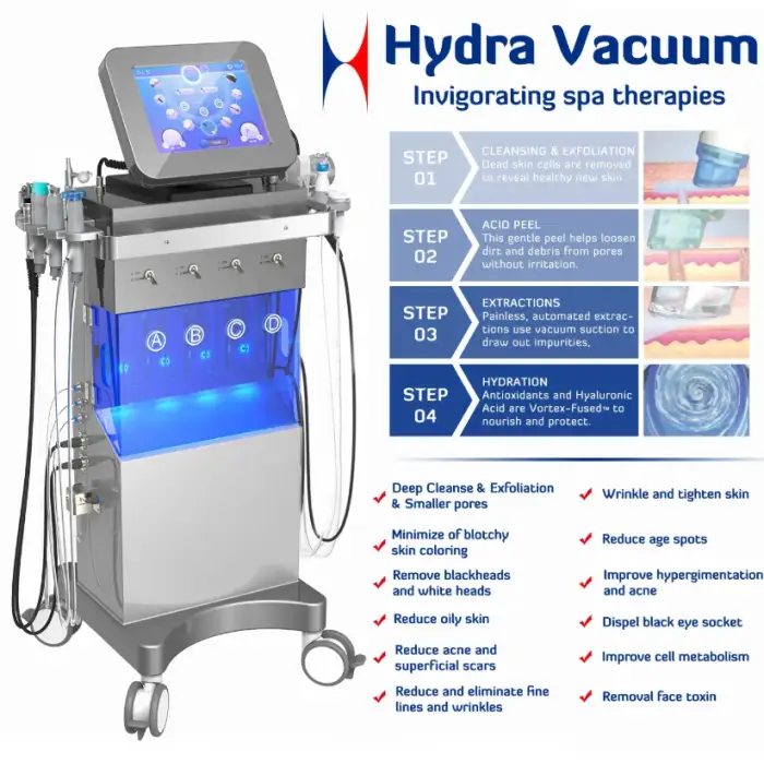 Hydra Dermabrasion Facial Microdermabrasion Machines: Oxygen Hydra Derma Beauty Equipment for Salons