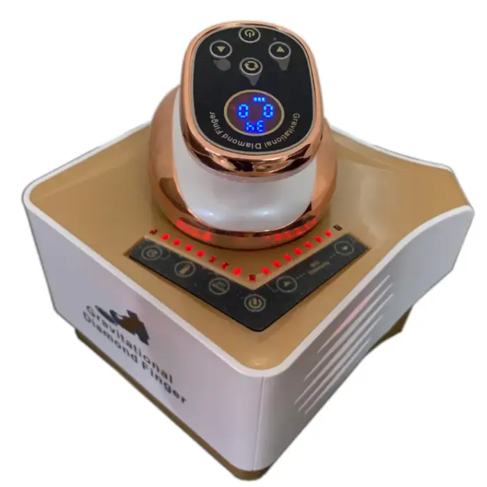 Microcurrent Face Lifting Beauty Equipment Golden Finger Massage Machine With CE