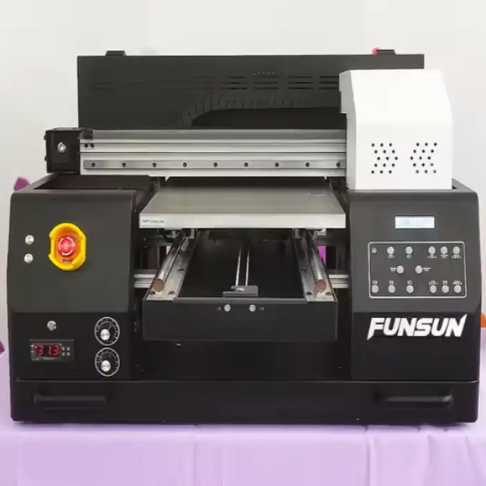 Funsun A3 UV Printer - Mobile Cover, Wood, Acrylic Inkjet UV DTF Printer with Double XP600 Heads