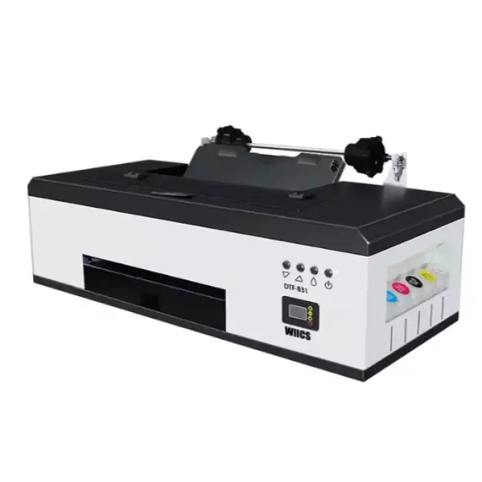 Direct to Film Printing Machine A3 30cm Epson R1390 L1800 DTF Printer for DIY Logo Design