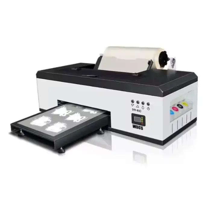 Direct to Film Printing Machine A3 30cm Epson R1390 L1800 DTF Printer for DIY Logo Design