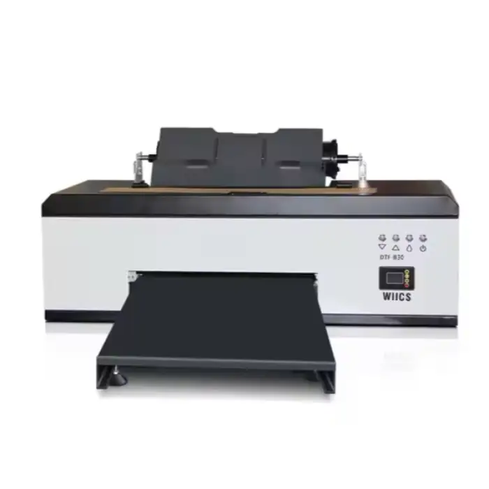 Direct to Film Printing Machine A3 30cm Epson R1390 L1800 DTF Printer for DIY Logo Design