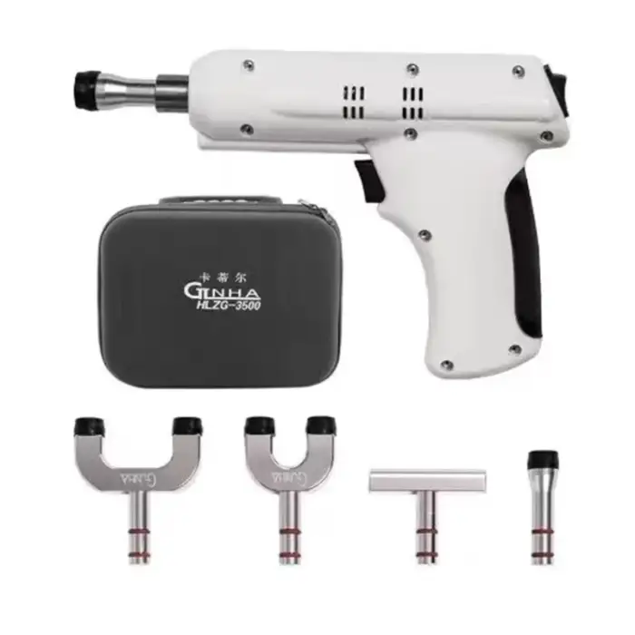 Spine Electric Massage Gun Back Micro-Current Pulse Cervical Massage Correction Tool