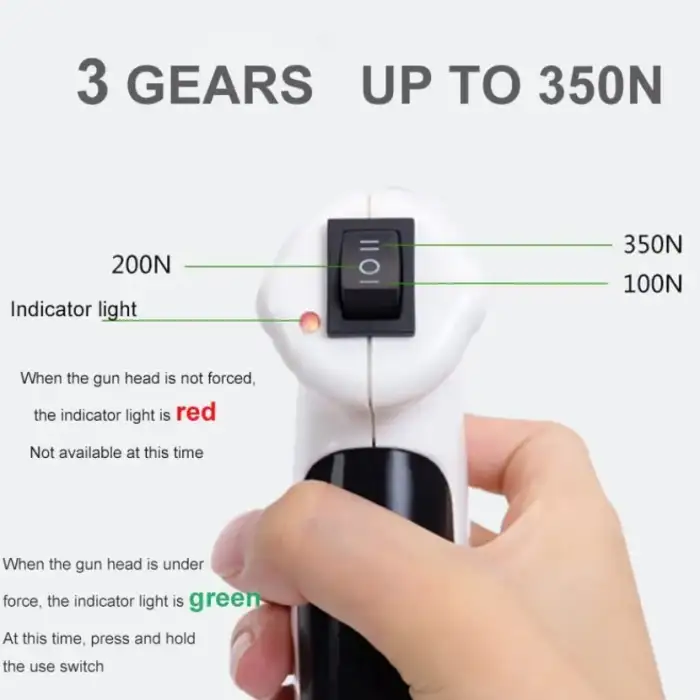 Spine Electric Massage Gun Back Micro-Current Pulse Cervical Massage Correction Tool