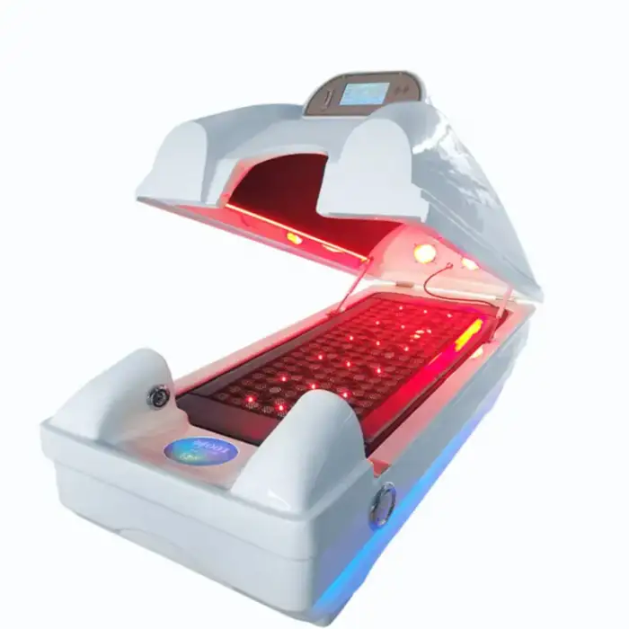 Electrical Infrared Ray Ozone Music Slimming Massage Dry Sauna Spa Bed Capsule with Graphene Heater