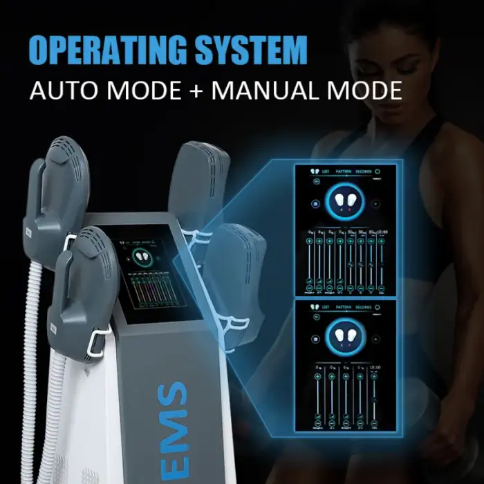 Beauty Ems slimming Ems Muscle Stimulator Ems Body Shaping Sculpt Machine 4 Handle Slim HI-EMT + RF