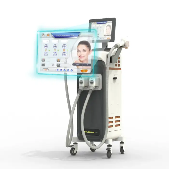 Professional Permanent Beauty Machine Diode Laser 755 808 1064 Nm Laser Ice Platinum