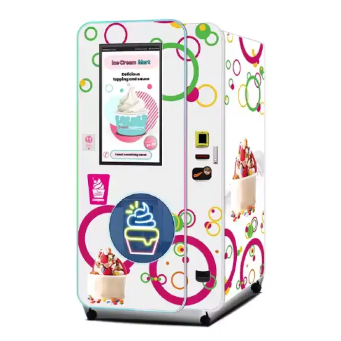 Italian Frozen Yogurt Milk Automatic Ice Cream Machine For Kids