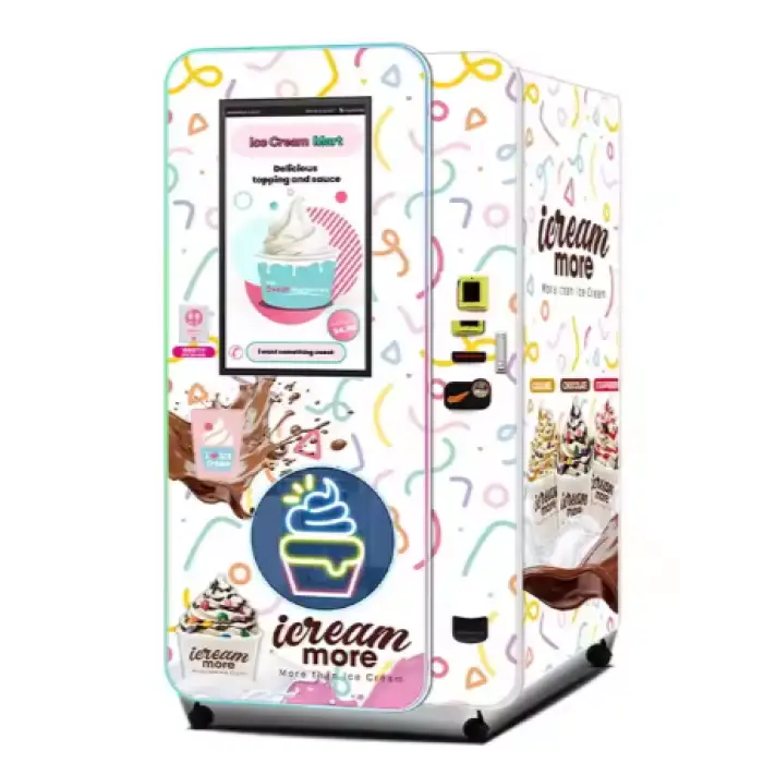 Italian Frozen Yogurt Milk Automatic Ice Cream Machine For Kids