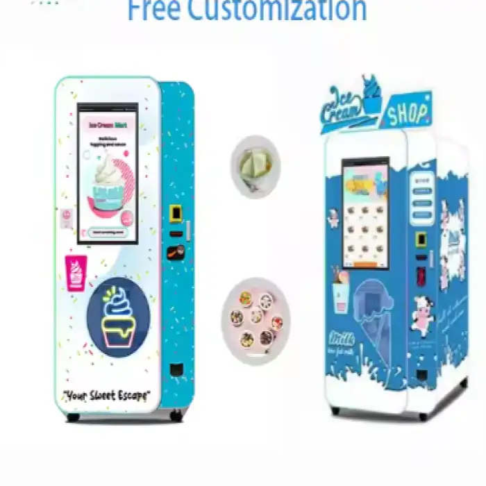 Italian Frozen Yogurt Milk Automatic Ice Cream Machine For Kids