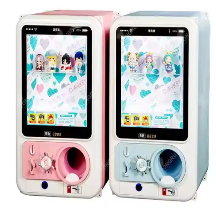 Mini Gashapon Capsule Gumball Candy Vending Machine - Fun and Versatile for Kids and Families