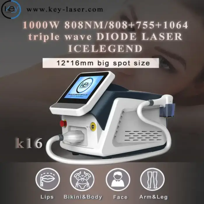 K16 Laser Diode Hair Removal Distributor For Aesthetic