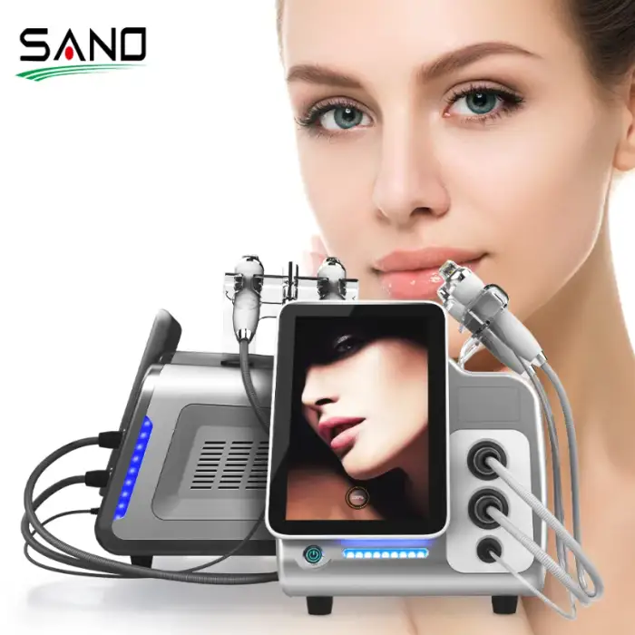 Electric Wireless Face Whitening Skin Care Beauty Equipment Skin Tightening Rejuvenation Rf Microneedling Machine Portable 1-10