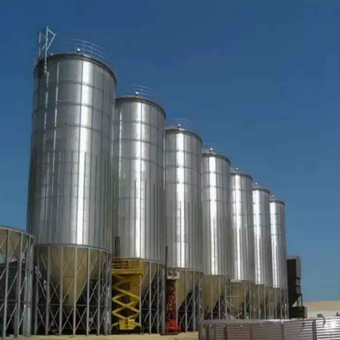 Steel Silos for Solid Material Storage – Fireproof & Heat Insulation