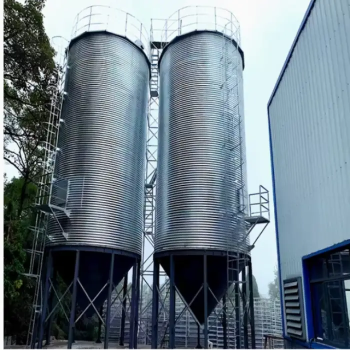 Steel Silos for Solid Material Storage – Fireproof & Heat Insulation