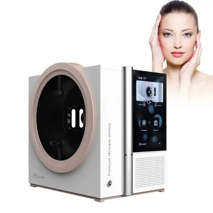 Professional Salon Use Digital Skin Analyzer Automatic Portable Screen Facial Skin Analyzer Machine