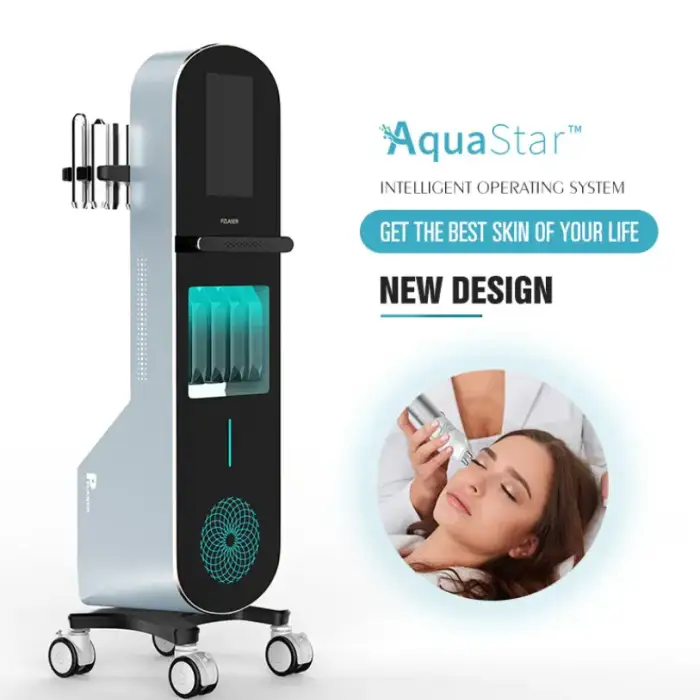 Bubble 16 In 1 Solutions Professional Russian Hydro Facial Machine