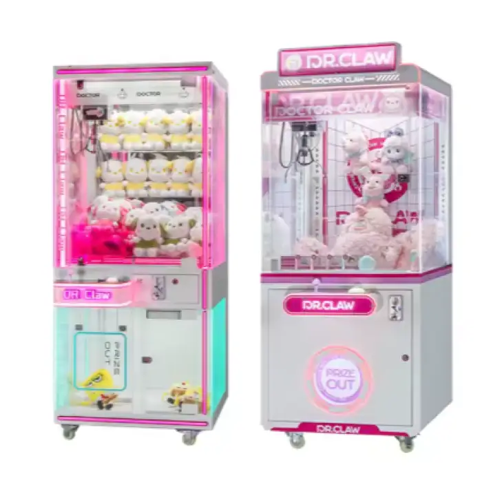 Arcade Claw Crane Machine – Coin Operated Doll Game for Amusement Parks