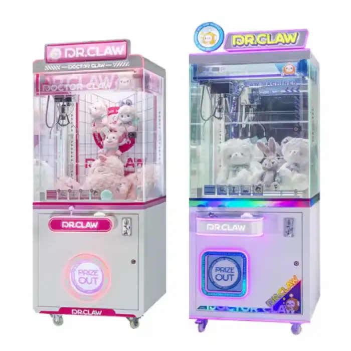 Arcade Claw Crane Machine – Coin Operated Doll Game for Amusement Parks