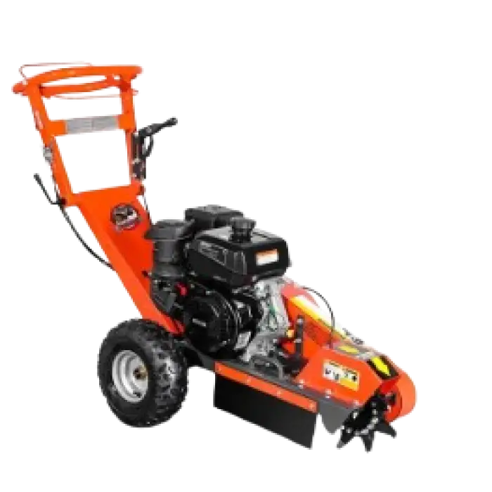 15HP Gasoline Engine Highly Productive Mini Skid Steer Tree Stump Grinder Machine