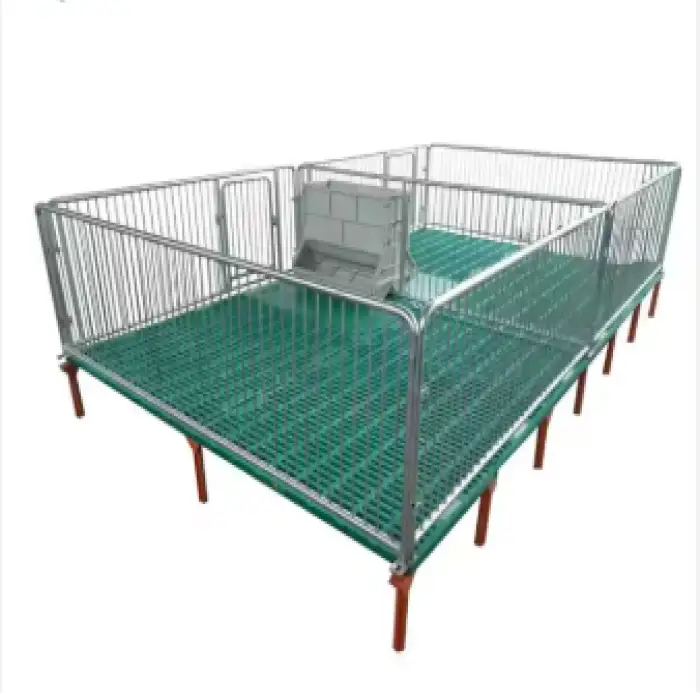 Customized Galvanized Sow Farrowing Bed Pig Farming Nursery Pen Pig Maternity Cage Sow Swine Farrowing Crates for pigs