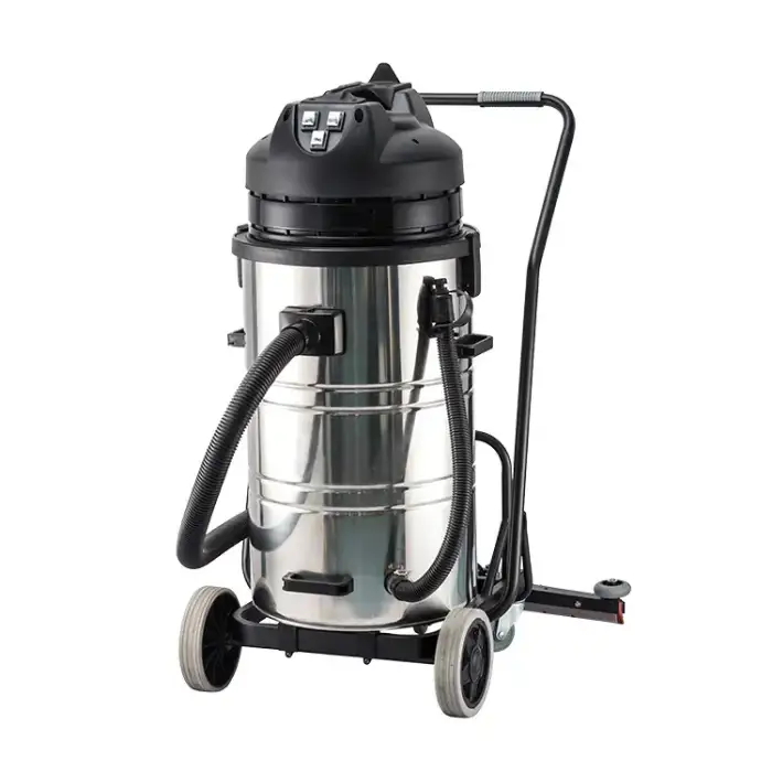 Industrial 80L high power 3000W Heavy mud Duty Handheld Auto Water Filter Commercial Industrial Wet and Dry Vacuum Cleaner Model: LC-80-SW