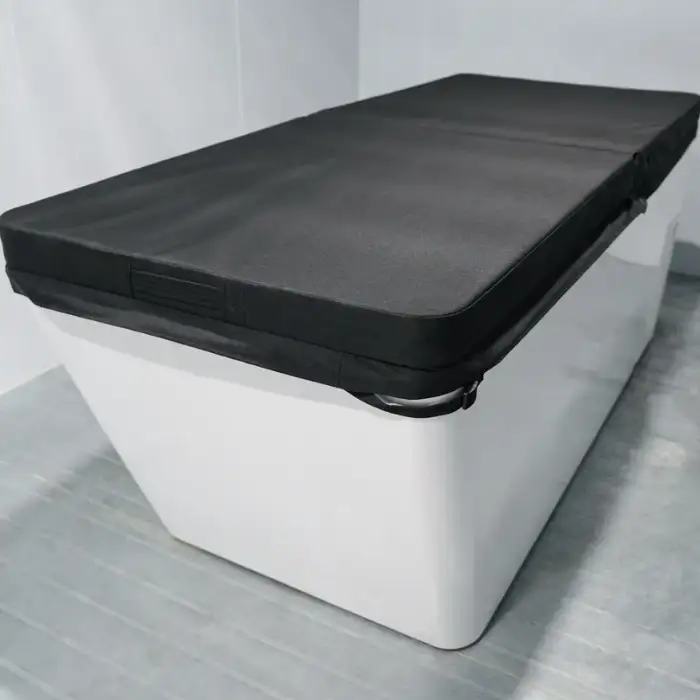 Wifi App Control Cold Plunge Pool All In One Acrylic Ice Bath Tub With Chiller Filter And Insulated Cover Cold Plunge