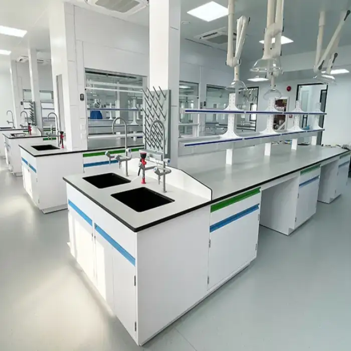 Science Laboratory Furniture Cabinets with Accessories Sink