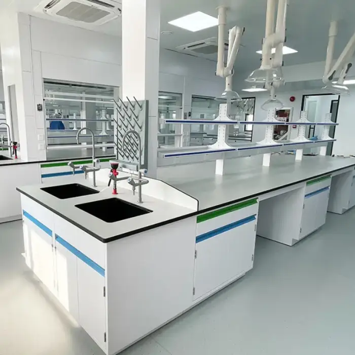 Science Laboratory Furniture Cabinets with Accessories Sink