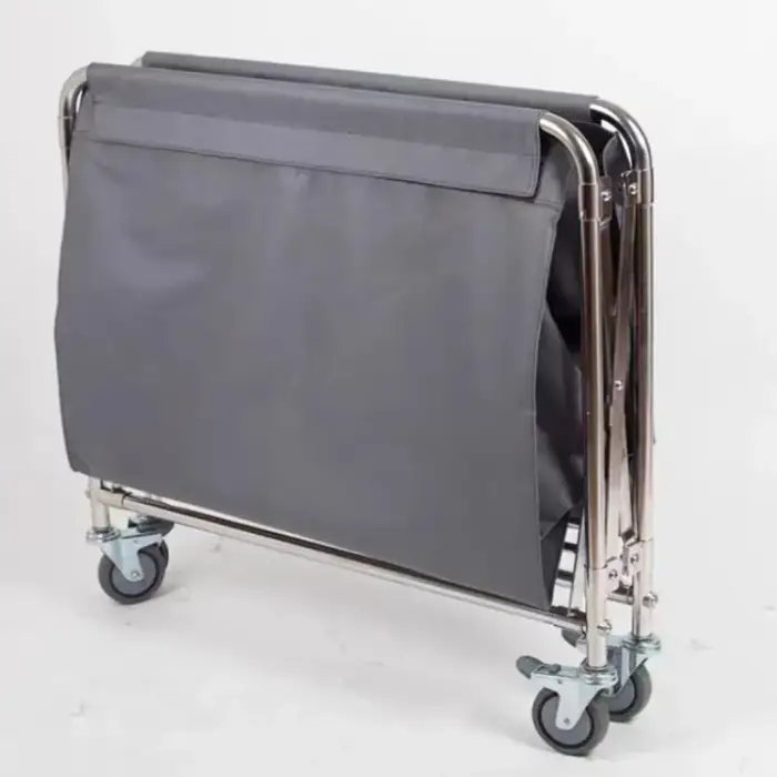 Heavy Duty Laundry Sorter Hotel Hospital Cleaning Housekeeping Laundry Cart Linen Trolley