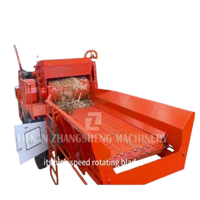 High End horizontal wood chipper