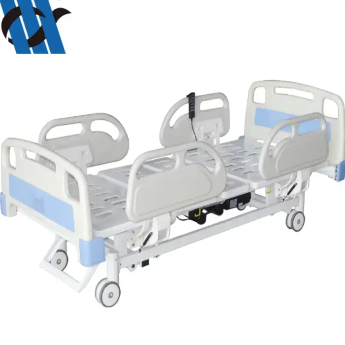 YC-E3618L III  3 Functions Adjustable Movable Hospital Medical  Patient Bed With Monkey Bar Electric Nursing Bed