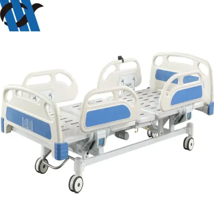 YC-E3618L III  3 Functions Adjustable Movable Hospital Medical  Patient Bed With Monkey Bar Electric Nursing Bed