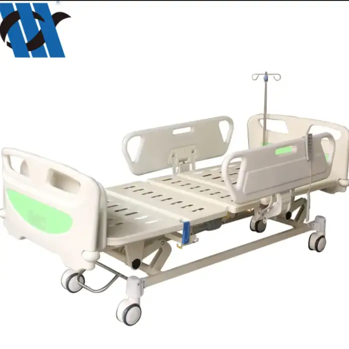 YC-E3618L III  3 Functions Adjustable Movable Hospital Medical  Patient Bed With Monkey Bar Electric Nursing Bed