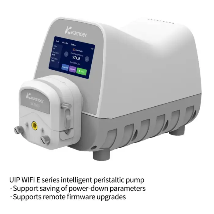 Kamoer UIP-WIFI-E 1500ml min High Flow Rate Touch Screen Foot Switch Support Smart Dispenser Peristaltic Pump Machine