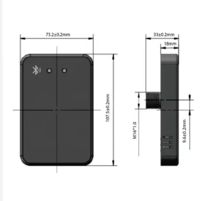 79GHz IP67 Vehicle Detection Radar Sensor for Parking Barriers