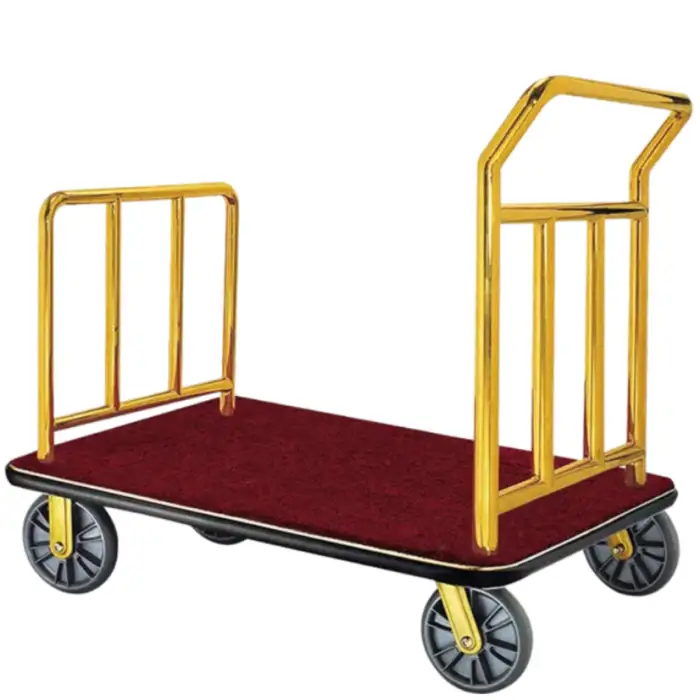 GNF Hotel Porch Luggage Cart Bellboy Trolley Luggage Trolley for Hotel