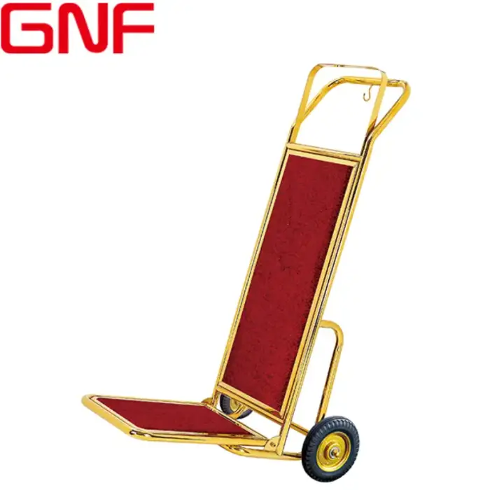 GNF Hotel Porch Luggage Cart Bellboy Trolley Luggage Trolley for Hotel