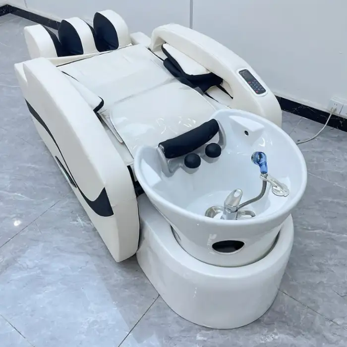 Bed Beauty Salon Shampoo Chair Intelligent Water Cycle Steam Therapy Massage Table