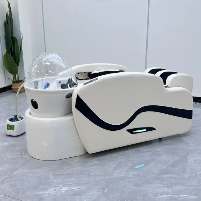 Bed Beauty Salon Shampoo Chair Intelligent Water Cycle Steam Therapy Massage Table