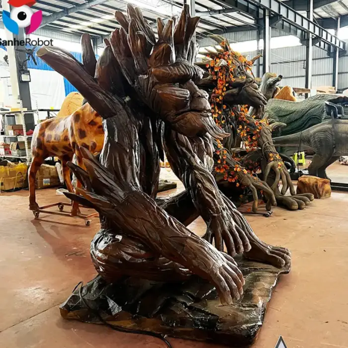 Simulation Speaking Talking Treant Treeman Model Statue