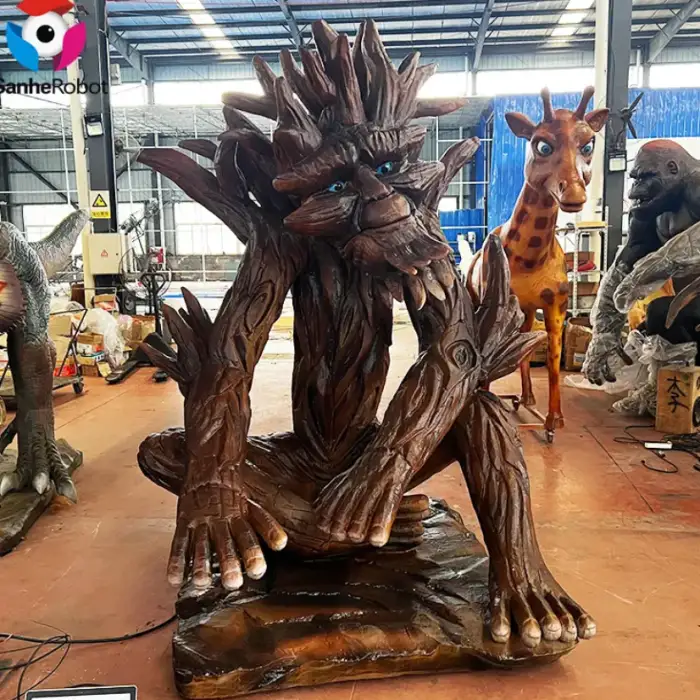 Simulation Speaking Talking Treant Treeman Model Statue