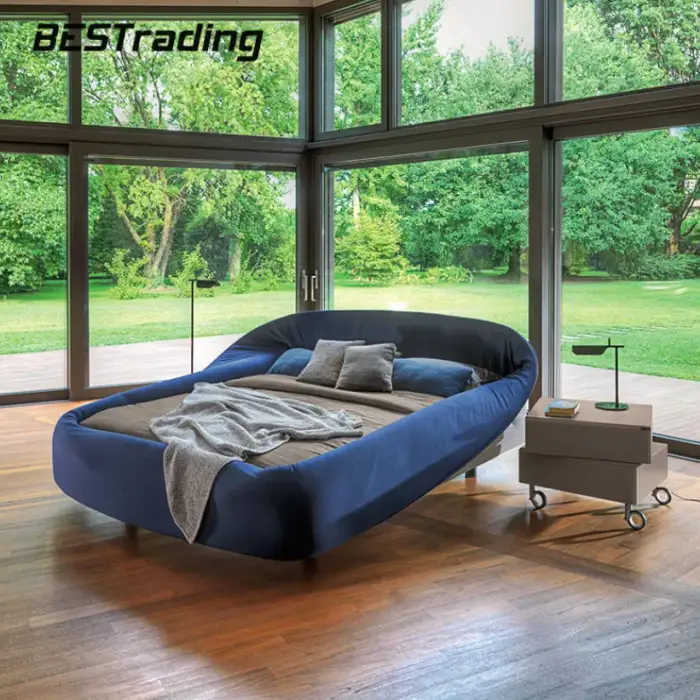 Italian Modern Design Nest Double Bed Surround Adjustable Colletto Bed