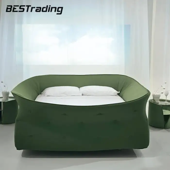 Italian Modern Design Nest Double Bed Surround Adjustable Colletto Bed