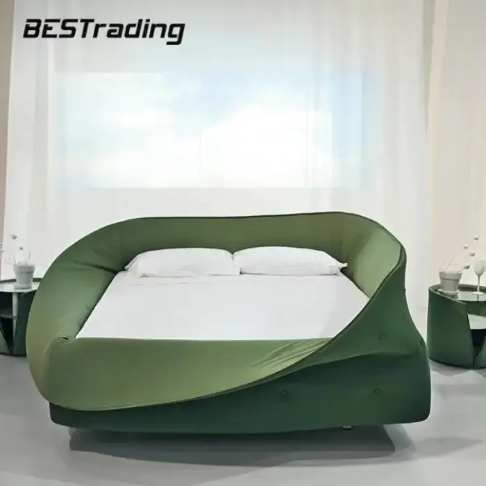 Italian Modern Design Nest Double Bed Surround Adjustable Colletto Bed