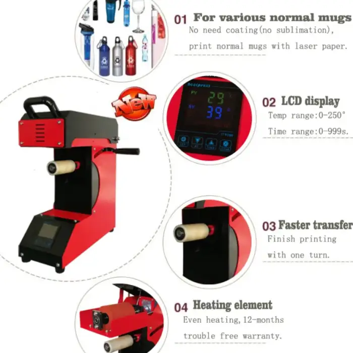 Roller  heat press machine